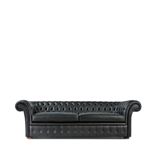 Chesterfield sofa with bed